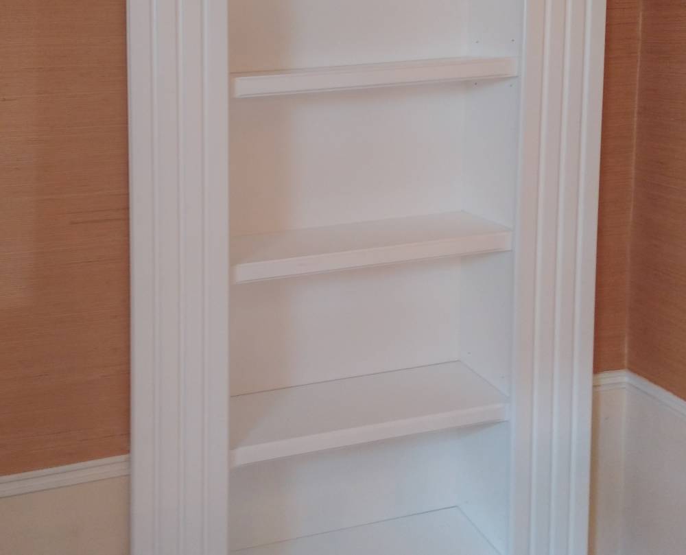 Bibliothèque avec passage secret