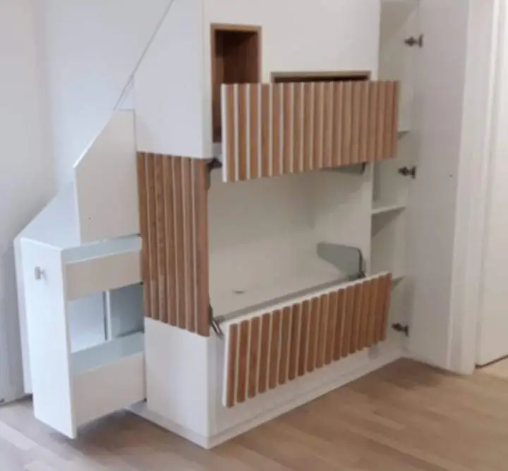 Meuble TV  sur mesure en chêne